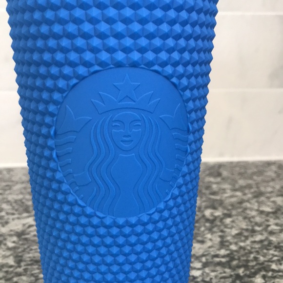 💙HP💙 NWT Starbucks Studded Blue Exclusive & Rare Tumbler 24oz - Picture 2 of 8